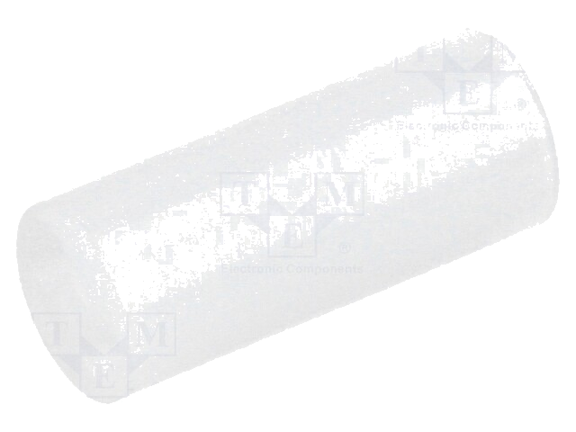 Afstandbus; LED; Øext: 5mm; ØLED: 5mm; L: 12mm; natuurlijk; UL94V-2 Afstandbus; LED; Øext: 5mm; ØLED: 5mm; L: 12mm; natuurlijk; UL94V-2